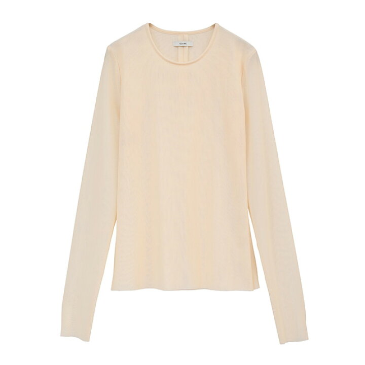 楽天市場】クラネ CLANE シアー メッシュ クルーネック トップス SHEER 