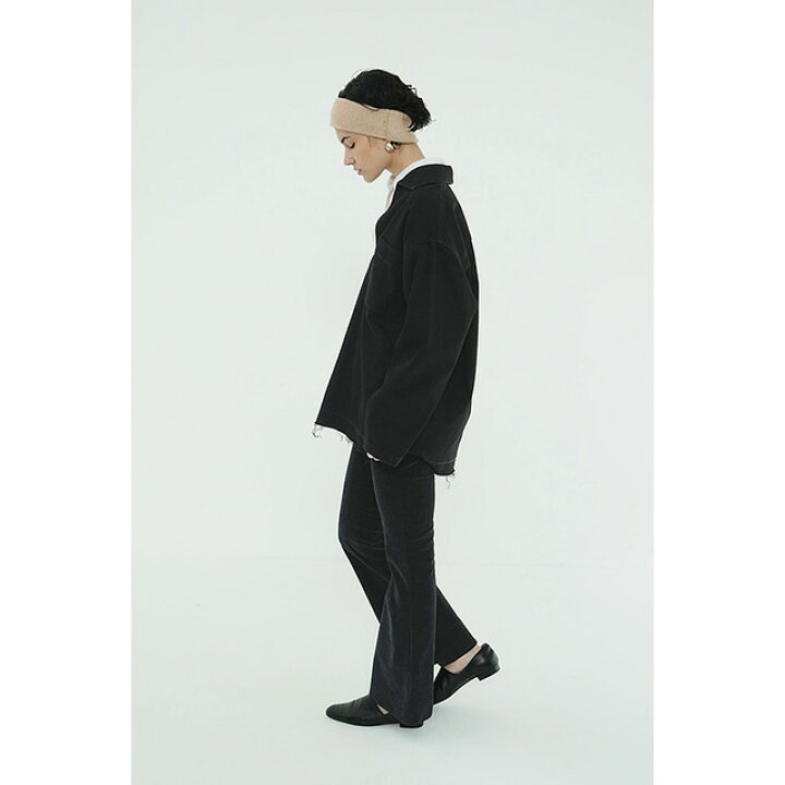 楽天市場】クラネ CLANE デニム オーバー スキッパー シャツ DENIM 