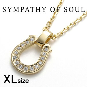 VpV[Iu\E N2303Y8D 2.2mm GNXg[Wz[XV[y_g w/_C+XNGA`F[ - K18CG[S[h Extra Large Horseshoe Pendant w/Dia + Square Chain K18YG lbNX sympathy of 