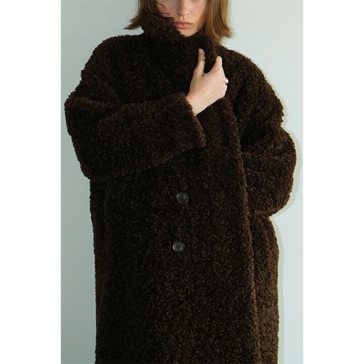 CLANE - ダブル ロング ボアコート - DOUBLE LONG BOA COAT - IVORY  