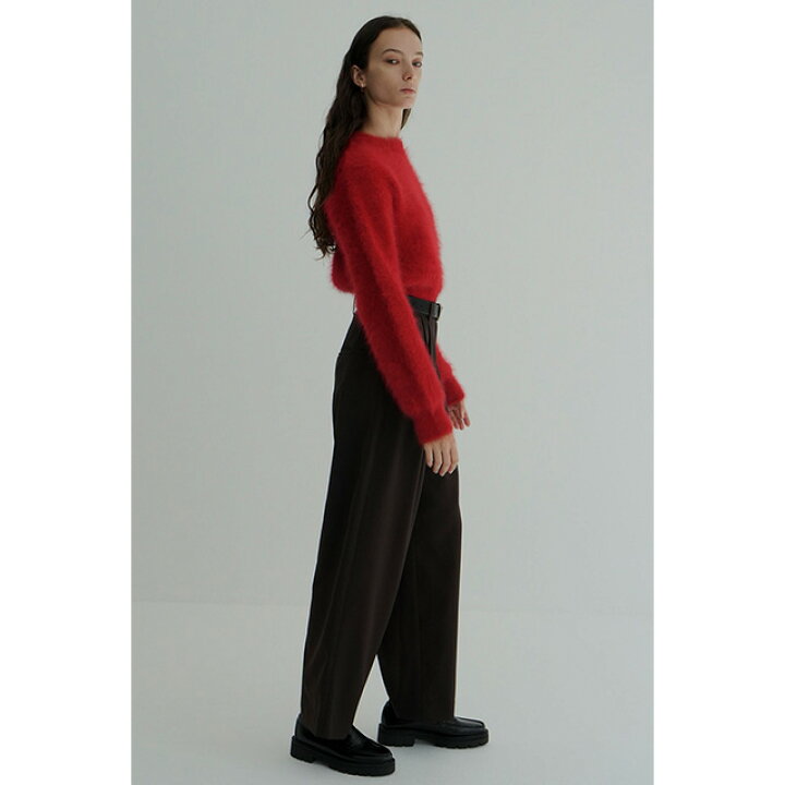 楽天市場】クラネ CLANE アンゴラ コンパクト ニット トップス ANGORA 