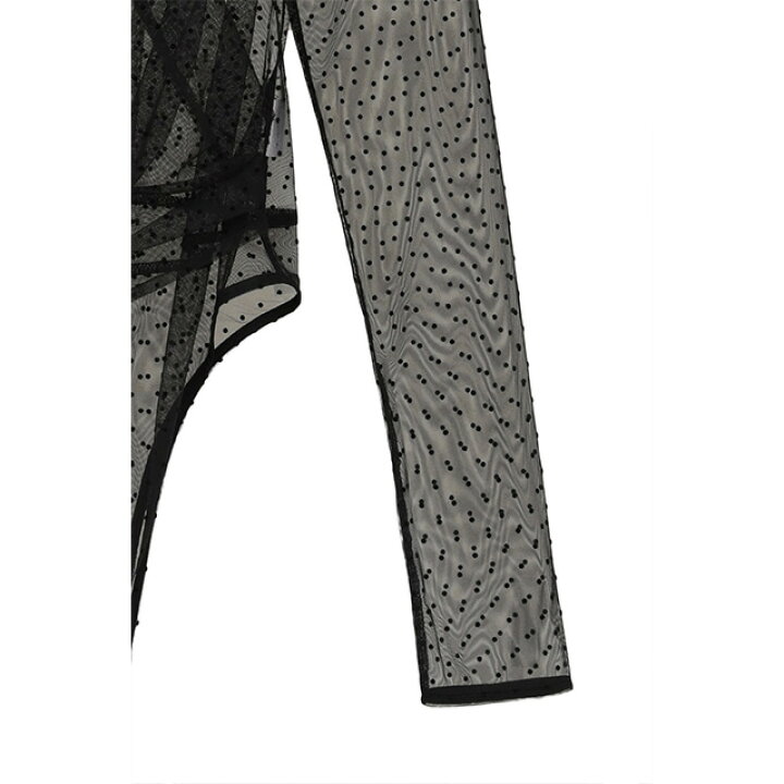 楽天市場】クラネ CLANE シアー ドレープ ボディ スーツ SHEER DRAPE 