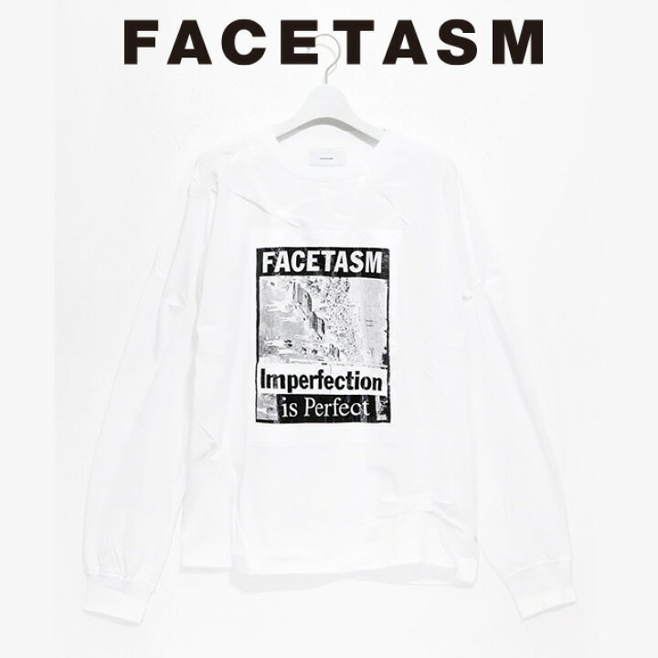 楽天市場】ファセッタズム ロンT SELLOTAPE LONG TEE WITH PRINT 