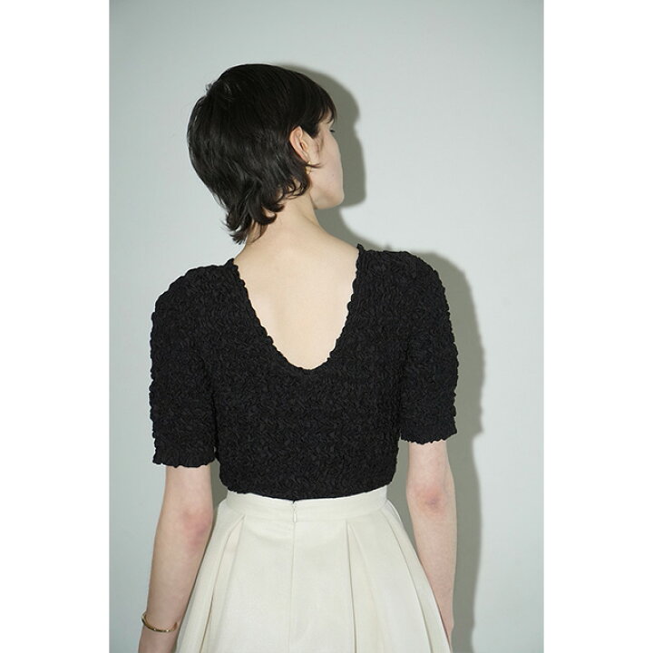 楽天市場】クラネ CLANE ダブルフェイス クロップド トップス W FACE 
