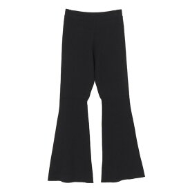 クラネ CLANE ベーシック ニット フレア パンツ BASIC KNIT FLARE PANTS レディース 【2021 新作】 【15:00までのご注文で即日配送】 プレゼント ギフト