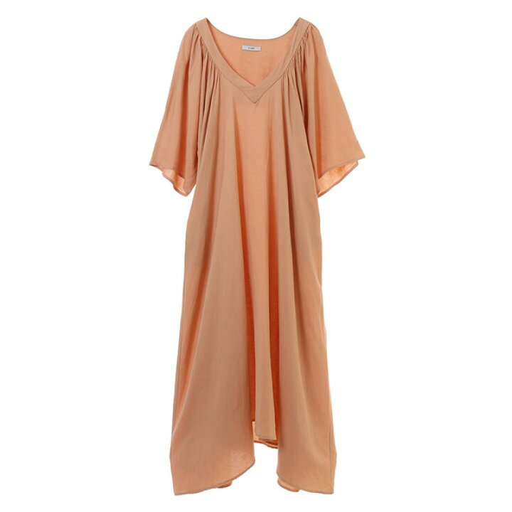 楽天市場】クラネ CLANE リネン レーヨン Vネック ワンピース LINEN 
