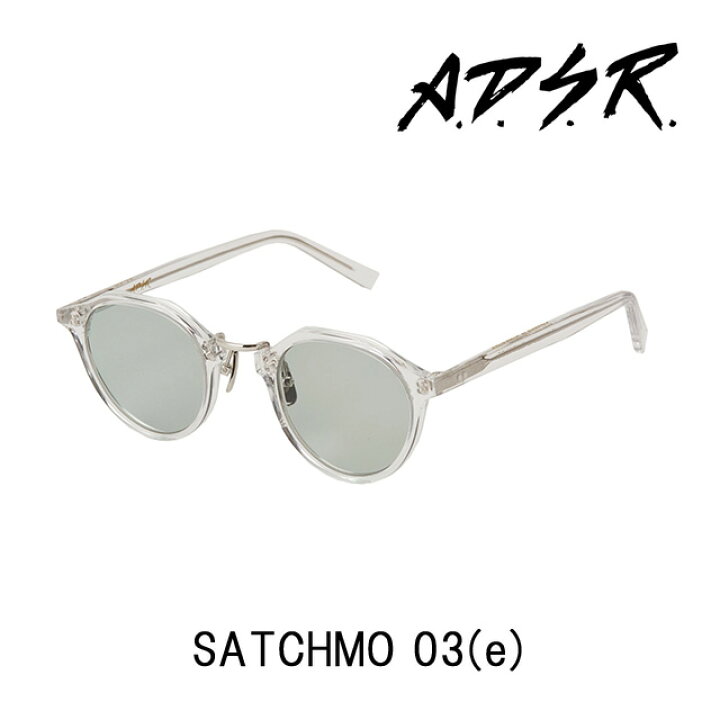 楽天市場】A.D.S.R. サングラス SATCHMO 03(e) アイウェア エーディー 