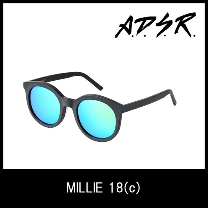 楽天市場】A.D.S.R. サングラス MILLIE 18(c) アイウェア エーディー  