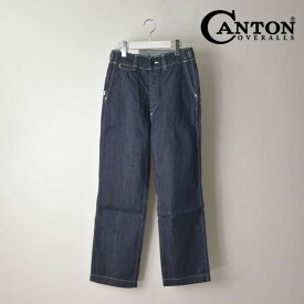 【送料無料】キャントンオーバーオールズ ワークパンツ メンズ ストレートパンツ コットン CANTON OVERALLS