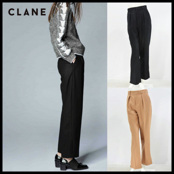 楽天市場】クラネ CLANE アウトタックワイドパンツ レディースパンツ 