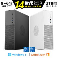「楽天ランキング1位獲得」 デスクトップパソコン Windows11 Office付き パソコン 新品｜インテル 第14世…
