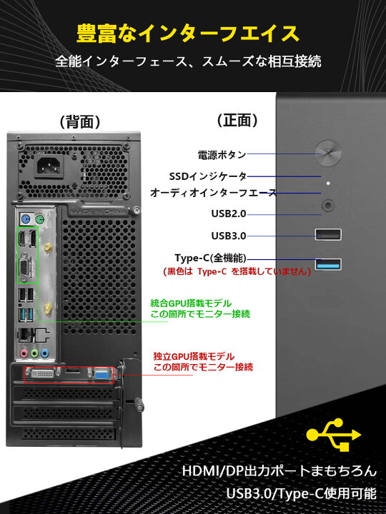 楽天市場】デスクトップパソコン Windows11 Office付き パソコン 新品 