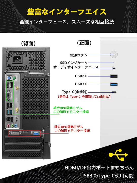 楽天市場】デスクトップパソコン Windows11 パソコン Office付き 新品 