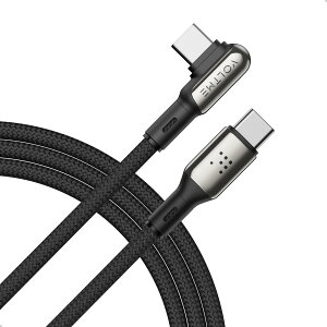VOLTME  P[u L^ ^CvC 100W USB-C type-c R[h 2M 1.2m QC3.0Ή }[d [d  480Mbps f[^] X}z[d ^ubg p\R pc[d ҂ fh~ ϋv 񂵂