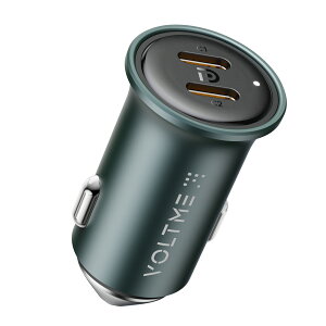 VOLTME USB VK[\Pbg 2|[g J[`[W[  [d X}z[d 20W USB-A ^CvC PD}[d ԗp[d 2䓯[d 12V 24VΉ 24{g 2.4A RpNgTCY iPhone Galaxy Android X