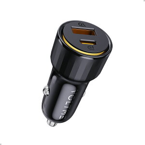 VOLTME  VK[\Pbg USB 2|[g J[`[W[ X}z[d 48W USB-A PD }[d ԗp[d type-c ^Cvc [d 2䓯[d 12V 24VΉ 24{g 2.4A RpNgTCY iPhone Galaxy Andr