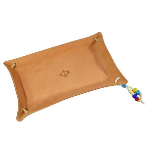 レザートレー キャッシュトレイ カルトン ヌメ革 革 本革 牛革 日本製 ネィティブ柄 チマヨ柄 デスクトレー アクセサリートレー