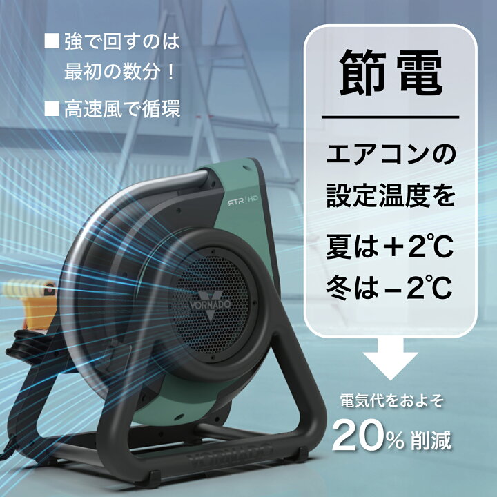 楽天市場】公式│ ボルネード サーキュレーター 扇風機 35畳 【3年保証 