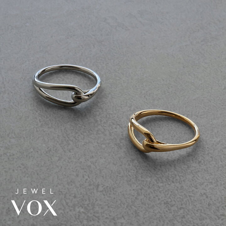 楽天市場 ネコポス送料無料 リング 指輪 金属アレルギー デザインリング ワンサイズ ゴールド シルバー メタル 重ね付け 重ね着け 重ねづけ デイリー カジュアル トレンド ニッケルフリー 安心 30代 40代 50代 ポイント消化 Jewelvox ジュエルボックス