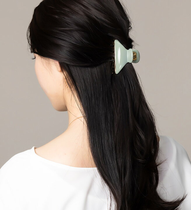 楽天市場 ネコポス送料無料 ヘアクリップ ヘアアクセ ヘアーアクセサリー バンスクリップ まとめ髪 ハーフアップ ヘアアレンジ 前髪クリップ ゴールド 金具 シンプル おしゃれ トレンド レディース 女性 母の日 Jewelvox ジュエルボックス