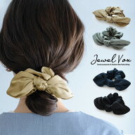 【3/14～15は20%OFFクーポン+P10倍】 【メール便送料無料】 シュシュ ヘアゴム ヘアアクセ レディース リ…