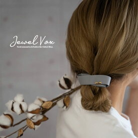 【11/11 9:59まで!超目玉】 【メール便送料無料】 ポニーフック ヘアーフック ヘアアクセサリー フェイクレザー レザー調 りぼん おしゃれ まとめ髪 フェミニン シンプル オフィス 普段使い ポニーテール ブラック 大人 レディース 30代 40代 50代