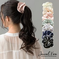 【3/14～15は20%OFFクーポン+P10倍】 【メール便送料無料】 シュシュ ヘアゴム ヘアアクセ レディース 光…