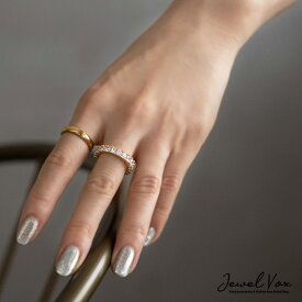 【11/11 9:59まで!超目玉】 【メール便送料無料】 指輪 リング レディース ニッケルフリー 金属アレルギー キュービックジルコニア フルエタニティリング ゴールド シルバー 重ね付け 13号 オケージョン 結婚式 女性 プレゼント