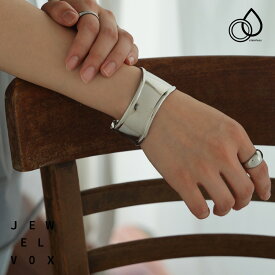 バングル ブレスレット ステンレス レディース メール便不可 幅広 ワイド ウェーブ おしゃれ サージカルステンレス 金属アレルギー つけっぱなし 重ね付け ゴールド シルバー シンプル カジュアル プレゼント