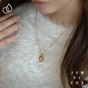 【2/10・11は20%OFFクーポン+P10倍】 【メール便送料無料】 ネックレス ステンレス製 レディース 金属アレルギー サージカルステンレス スクエア モチーフ シルバー ゴールド ニュアンス シンプル 大ぶり つけっぱなし