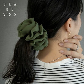 【メール便送料無料】 バナナクリップ 大きめ しっかり レディース ヘアアクセサリー ヘアークリップ クリップ ヘアアクセ ドレープシフォンフリル Lサイズ BY-B9 バナナ ヘア ヘアー ギフト 誕生日 上品 大人 バナナ クリップ