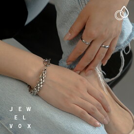 【メール便送料無料】 ブレスレット レディース ステンレス製 金属アレルギー サージカルステンレス ニュアンス ゴールド シルバー マンテル シンプル ごつめ デイリー カジュアル オケージョン 普段使い 大人かわいい