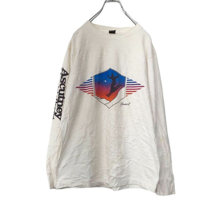 楽天市場】【中古】【古着】 80s ANVIL 長袖Tシャツ Lサイズ アンビル  