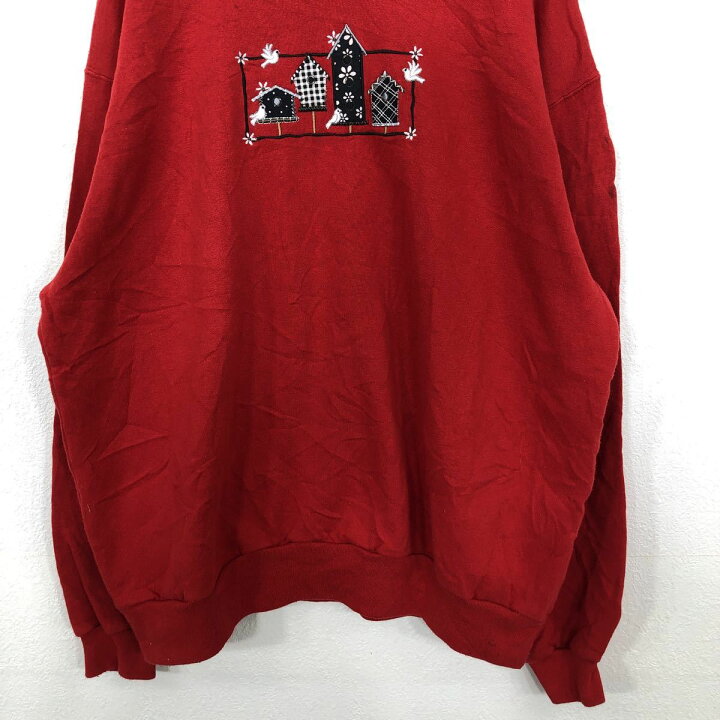 楽天市場】【中古】【古着】 TOP STITCH スウェット レディース M～ 赤  