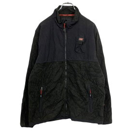 【中古】【古着】 lee cooper フリースジャケット L ブラック リークーパー ナイロン フリース 古着卸 アメリカ仕入 t2111-4771