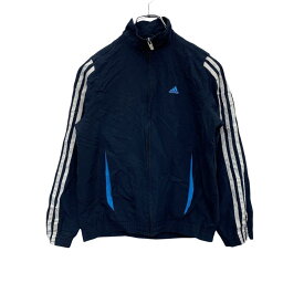 【中古】【古着】 adidas トラックジャケット キッズ S ネイビー アディダス ジャージ スポーツ トラックトップ フルジップ 古着卸 アメリカ仕入 t2112-4244