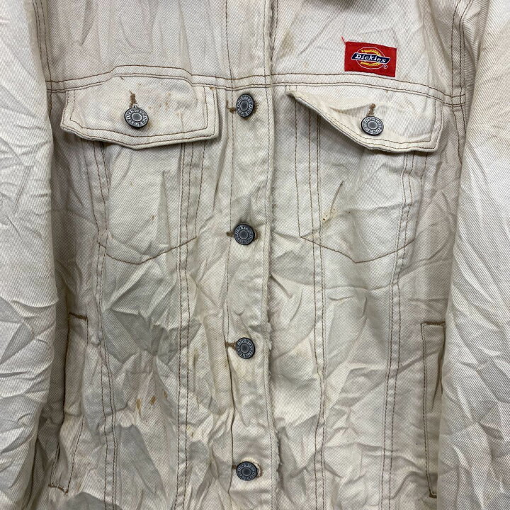 楽天市場】【中古】【古着】 Dickies デニムジャケット レディース S 