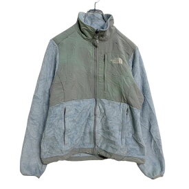 【中古】【古着】 THE NORTH FACE フリース ナイロン ジャケット レディース XS ブルー グレー ノースフェイス アウトドア ウェア 古着卸 アメリカ仕入れ a401-5769