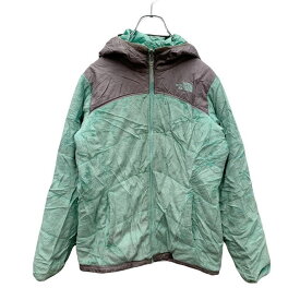 【中古】【古着】 THE NORTH FACE リバーシブルジャケット ガールズ L 140 ミントグリーン ボア ナイロン ノースフェイス 古着卸 アメリカ仕入れ a402-5438