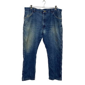 【中古】【古着】 Wrangler デニムパンツ W42 ラングラー ブルー ジーンズ ビッグサイズ 古着卸 アメリカ仕入 2305-92