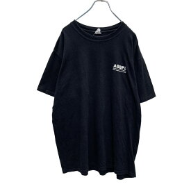 ANVIL 半袖 プリント Tシャツ XL ブラック ロック ビッグサイズ 古着卸 アメリカ仕入 a505-5058