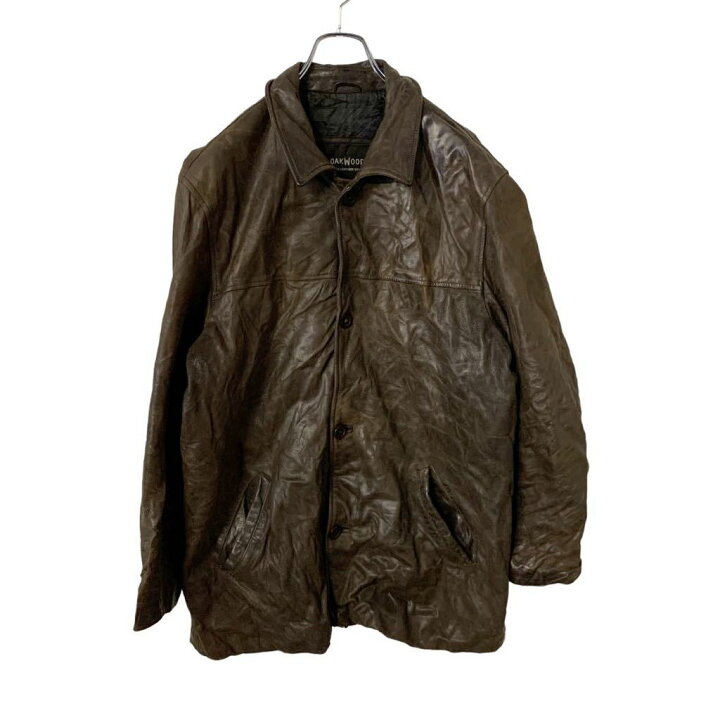 楽天市場】OAKWOOD レザージャケット XLサイズ ビッグサイズ 革ジャン 