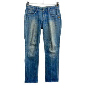 【中古】【古着】 G-STAR RAW デニムパンツ W28 ジースター ブルー 古着卸 アメリカ仕入 2307-839