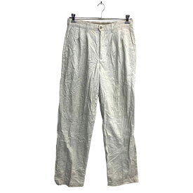 【中古】【古着】 DOCKERS チノパン W34 ドッカーズ タックパンツ W34 ホワイトベージュ メキシコ製 古着卸 アメリカ仕入 2307-880