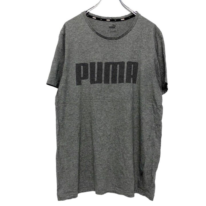 楽天市場】【中古】【古着】 PUMA 半袖 プリントTシャツ L グレー 