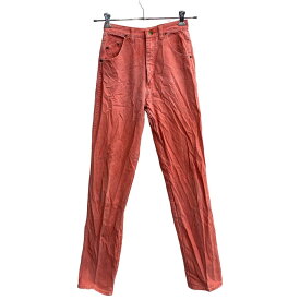 【中古】【古着】 Wrangler デニムパンツ W25 ラングラー レディース ピンク 古着卸 アメリカ仕入 2308-450