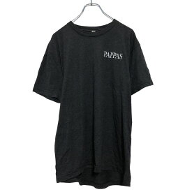 【中古】【古着】 NEXT LEVEI APPAREL 半袖 プリントTシャツ M ブラック ホワイト ネクストレベルアパレル 古着卸 アメリカ仕入 a508-5643