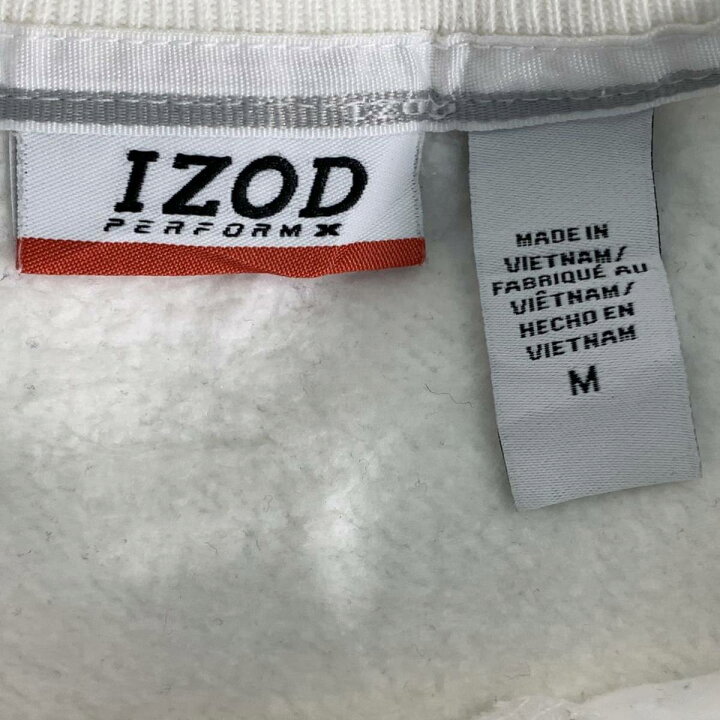 楽天市場】【中古】【古着】 IZOD スウェット ロゴ ステッチ 刺繍 
