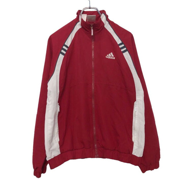 楽天市場】【中古】【古着】 adidas トラック ジャケット 160 レッド 