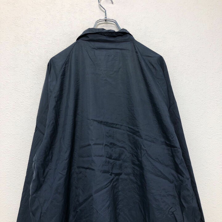 楽天市場】【中古】【古着】 ナイロン ジャケット L～ ネイビー ボタン 